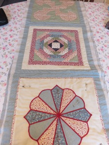 2nd row sampler quilted